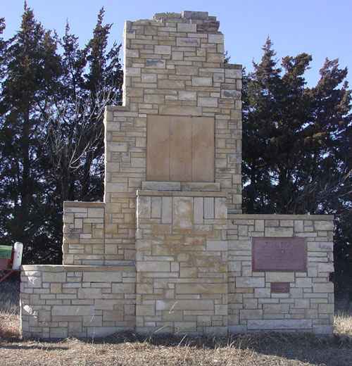 Pike Monument in Kansas, near the town of Delphos. Pike was in this area on Sept. 22, 1806
