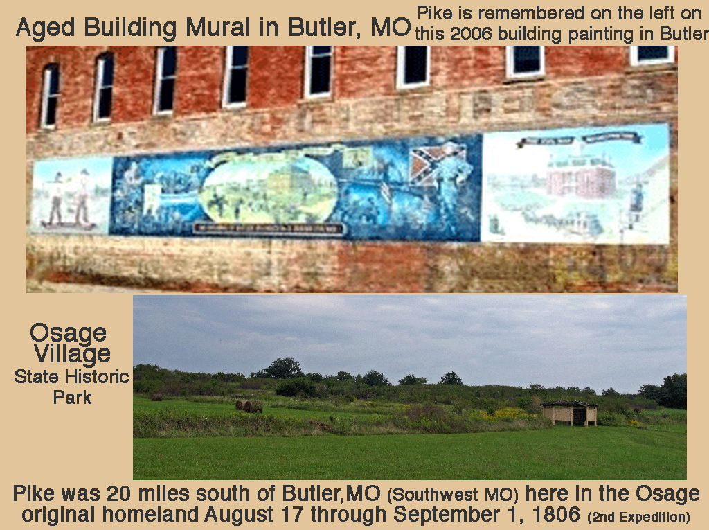 Building Mural & Osage Homeland in Butler, MO