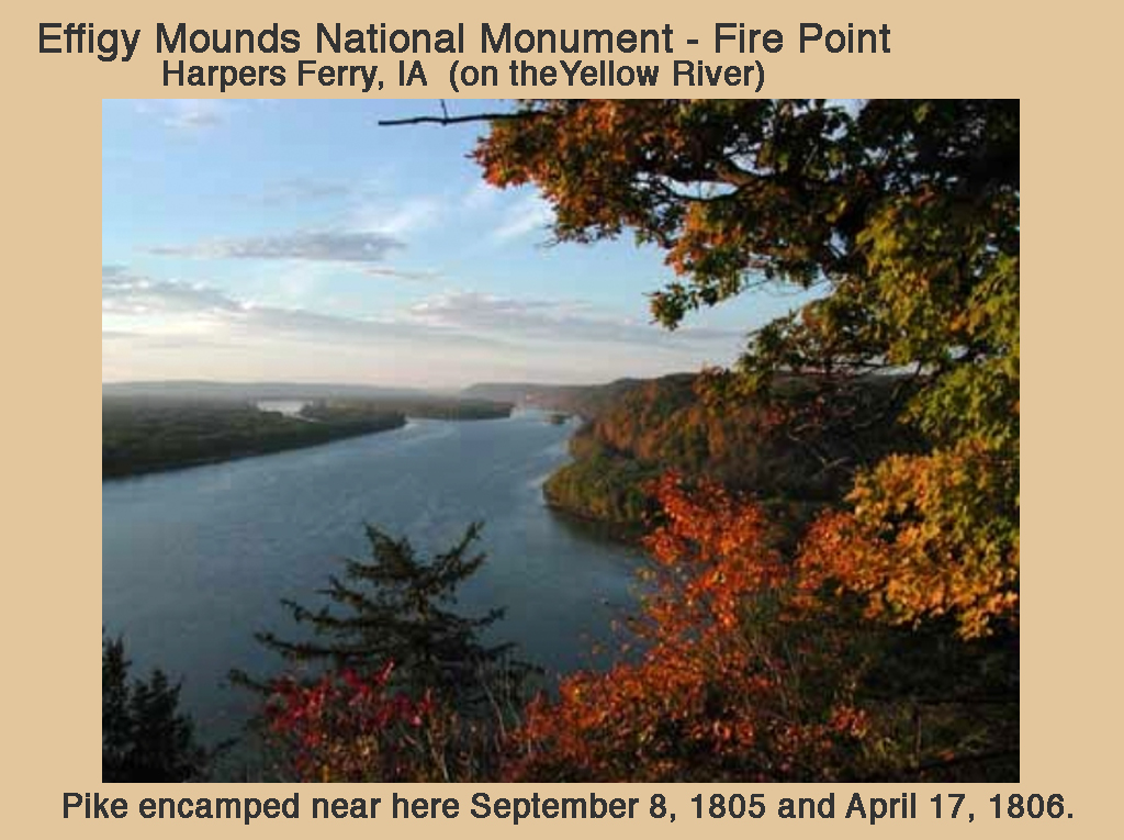 Effigy Mounds National Monument - Fire Point Harpers Ferry, IA