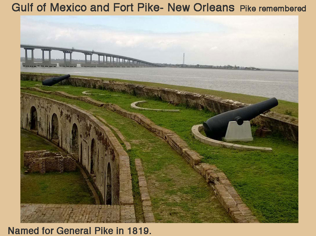 Gulf of Mexico and Fort Pike- New Orleans