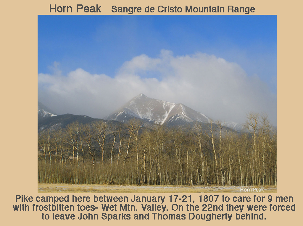 Horn Peak- Wet Mtn. Valley