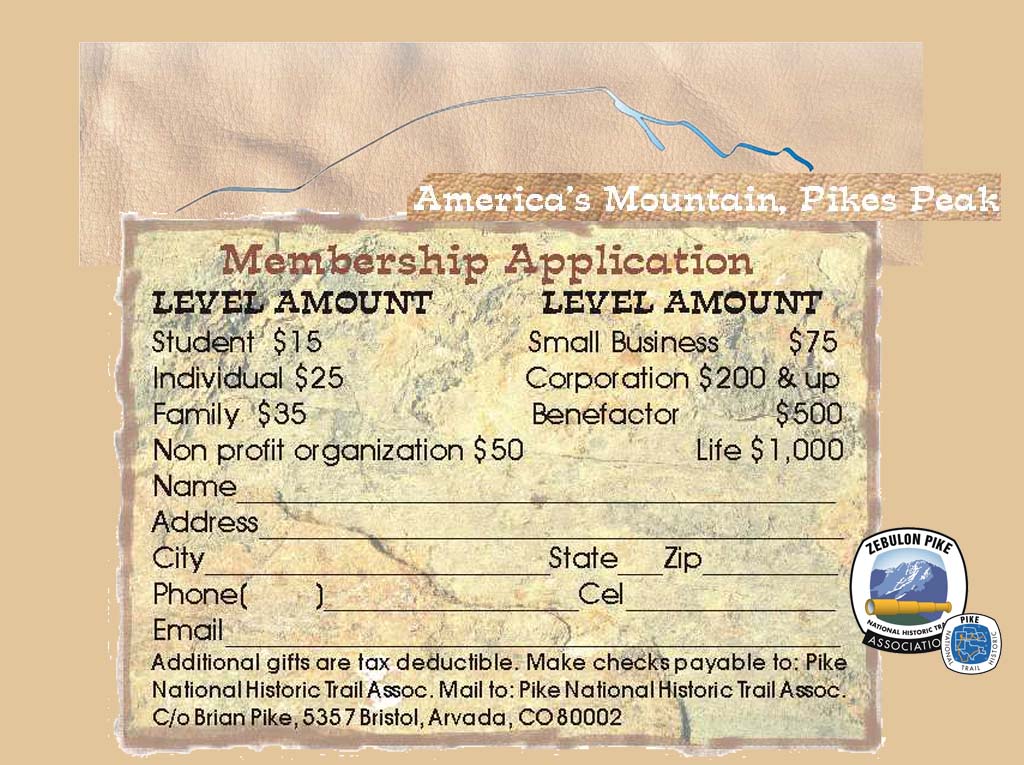 Membership Brochure Form
