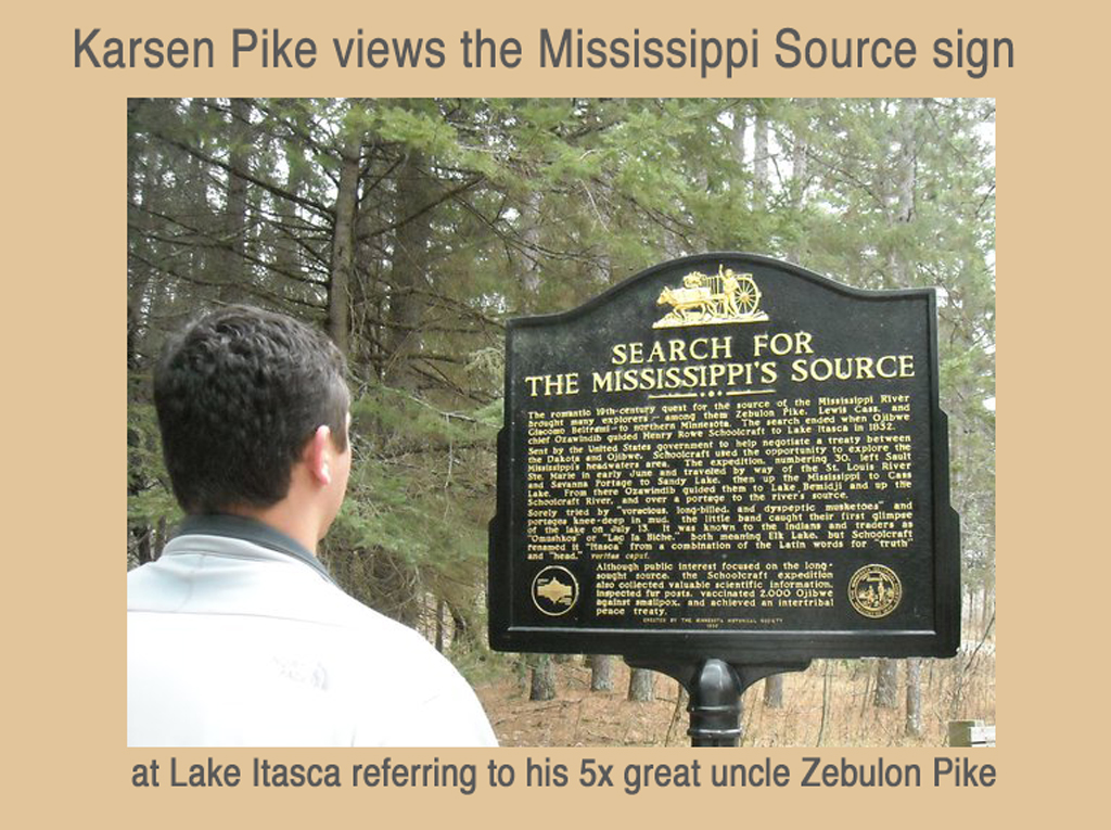 Mississippi Source Plaque @ Lake Itasca, MN