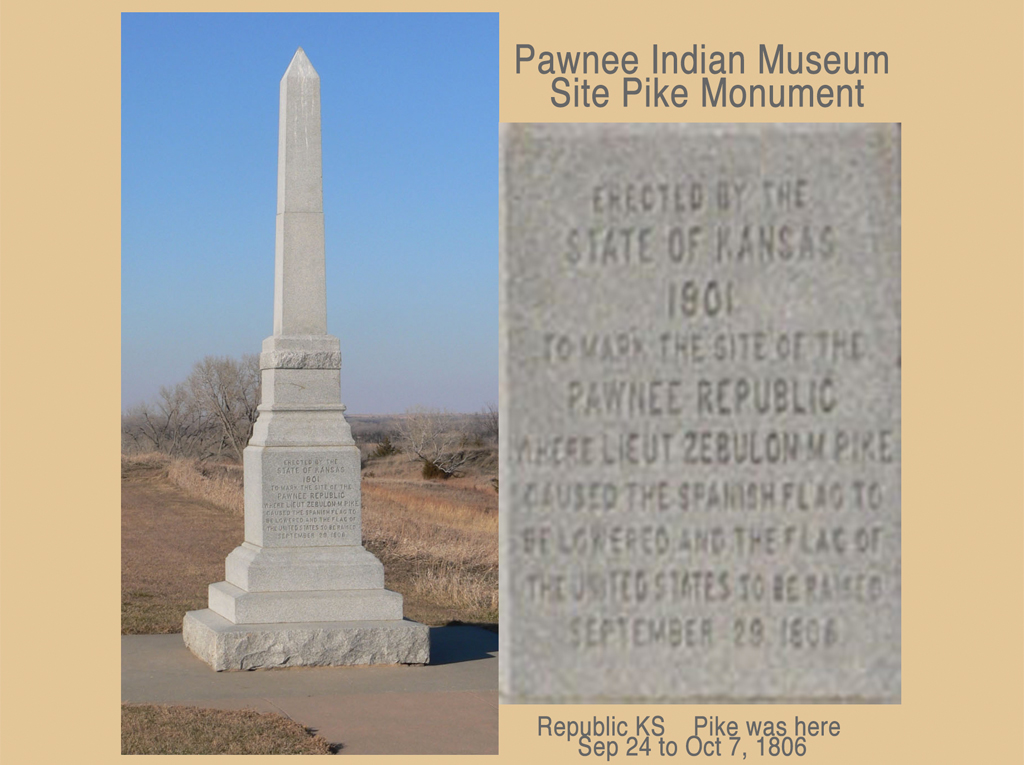 Republican Pawnee- Pike Monument Republic, KS