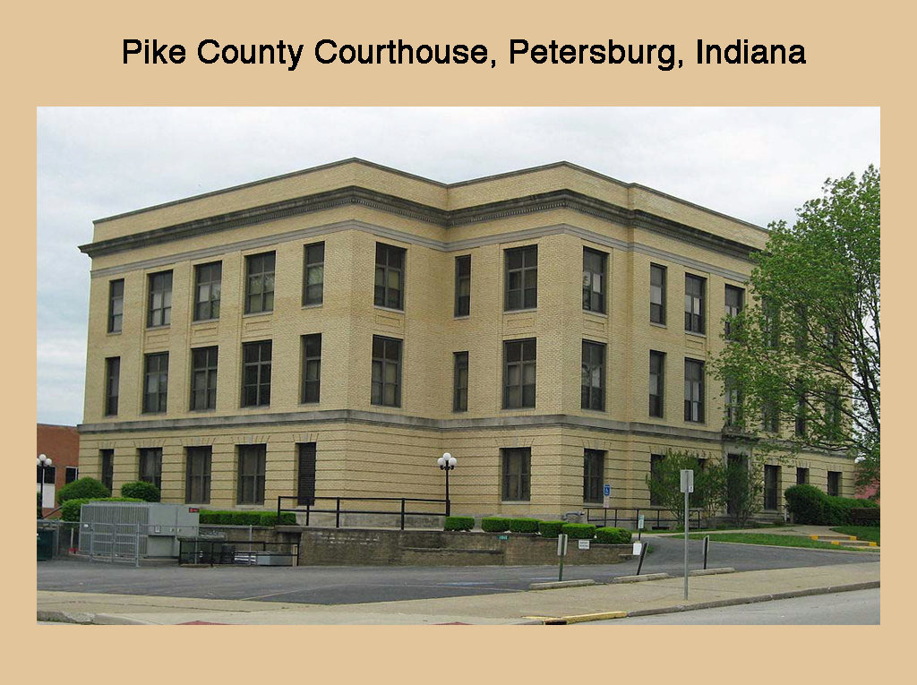 Pike County Courthouse, Petersburg, Indiana