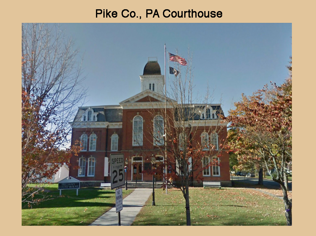 Pike Co., PA Courthouse