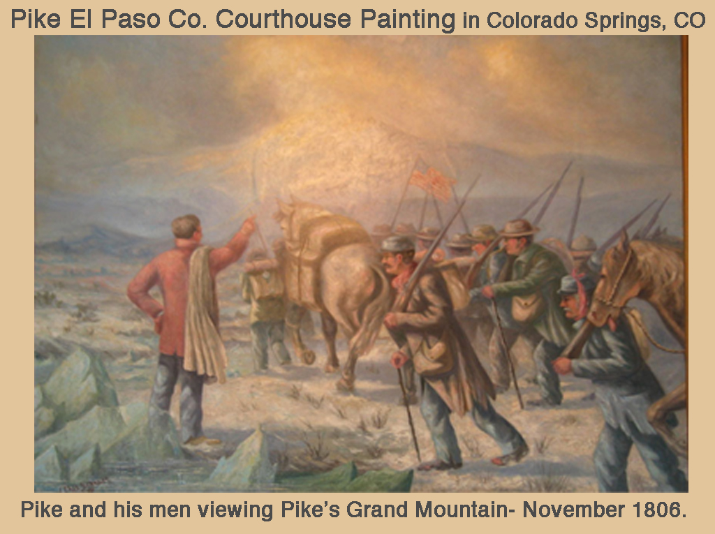 Pike El Paso Co. Courthouse Painting