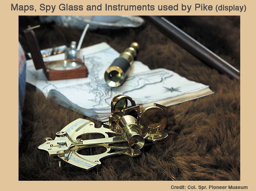 Maps and Instruments used by Pike