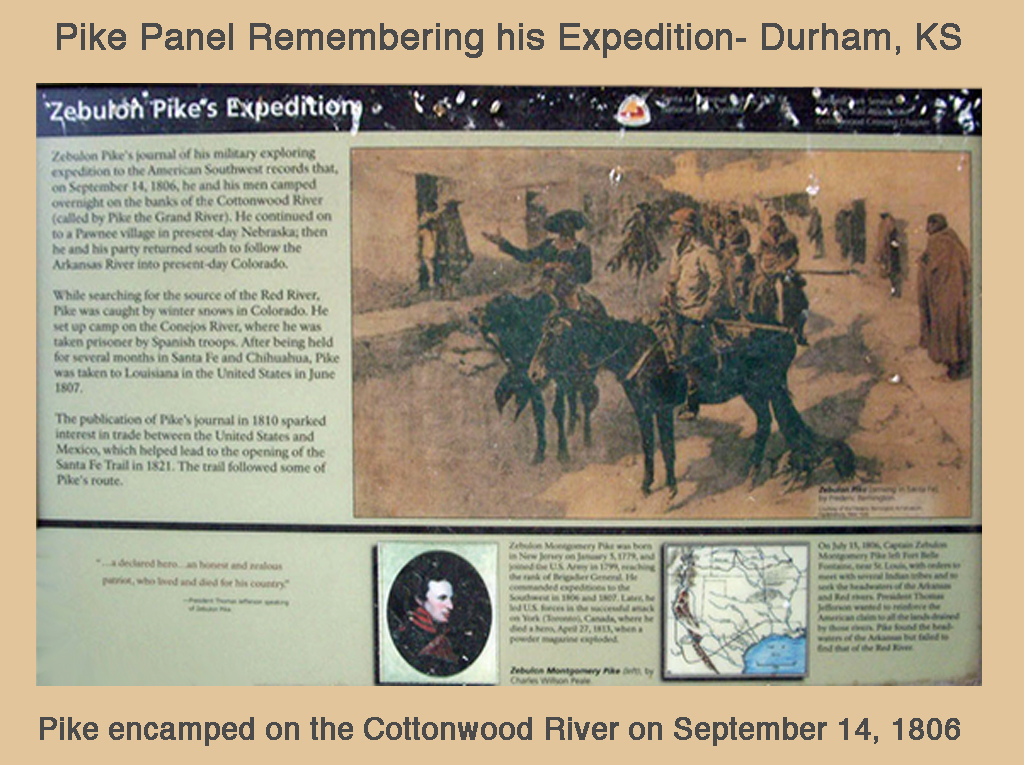 Pike Panel Remembering his Expedition- Durham, KS