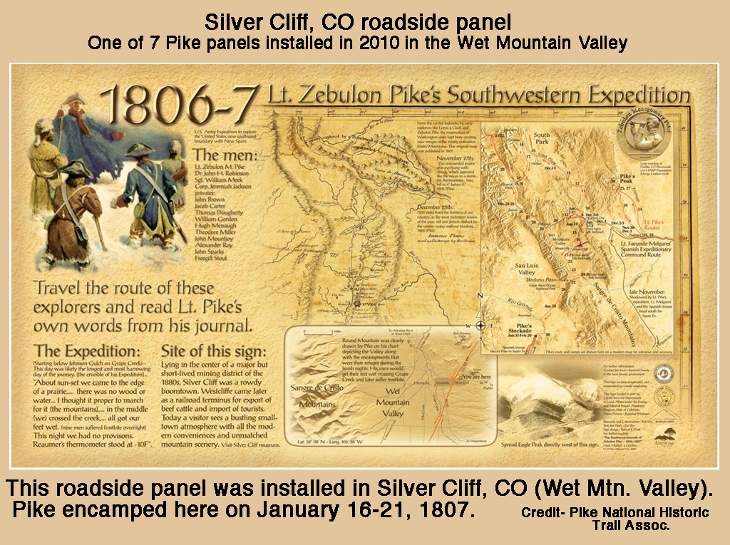 Silver Cliff, CO roadside panel