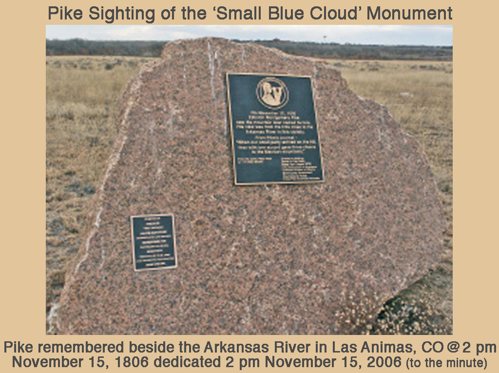 Small Blue Cloud Monument