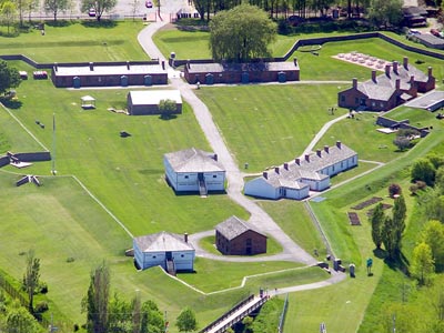 Fort York Historic Site located in downtown Toronto